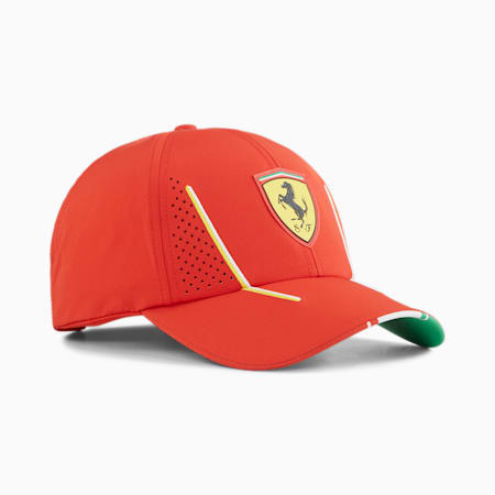 Młodzieżowa czapka Scuderia Ferrari Team, Burnt Red, small
