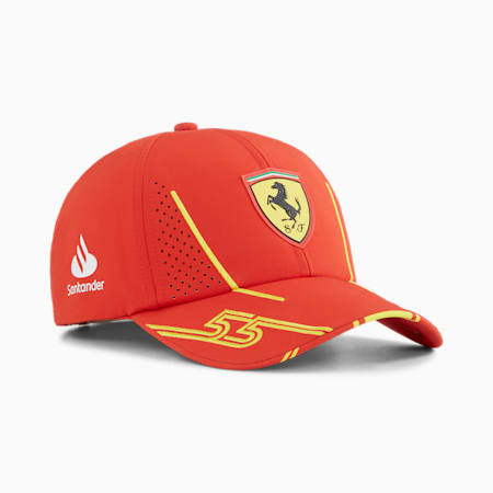 Cappellino Scuderia Ferrari Carlos Sainz Jr, Burnt Red, small