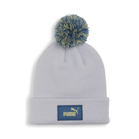 FC Pom Pom Youth Beanie, Silver Mist, small-AUS