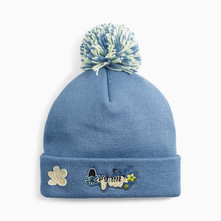 PUMA x TROLLS Youth Beanie, Blue Horizon, small-NZL