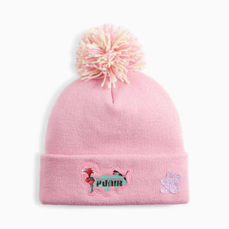 PUMA x TROLLS Youth Beanie, Mauved Out, small-NZL