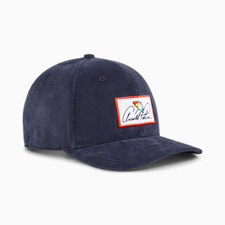 PUMA x Arnold Palmer Corduroy Cap, Deep Navy, small-AUS