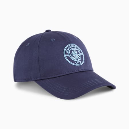 หมวก Manchester City ftblESSENTIALS, PUMA Navy-Team Light Blue, small-THA