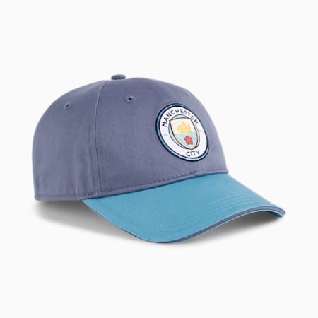 หมวกแก๊ปทีม Manchester City, Inky Blue-Magic Blue, small-THA