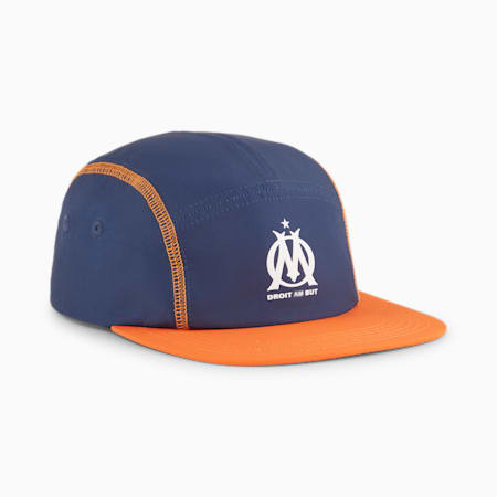 Olympique de Marseille ftblSTATEMENT Cap, Club Navy-Fluro Orange Pes, small