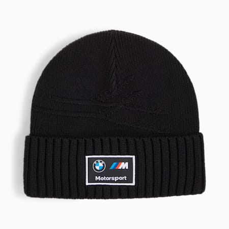 BMW M Motorsport Classic Cuff Beanie, PUMA Black, small