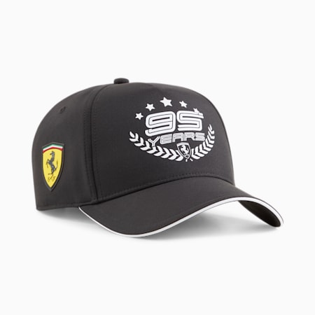 Scuderia Ferrari Fanwear SF Logo Motorsport Cap, PUMA Black, small