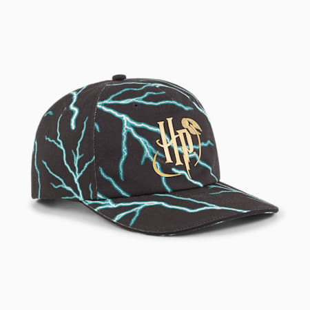 PUMA HOOPS x HARRY POTTER™ Women's Baseball Cap, Puma Black-AOP, small-AUS