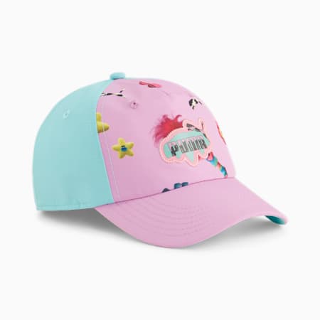 PUMA x TROLLS Youth Baseball Cap, Mauved Out, small-NZL