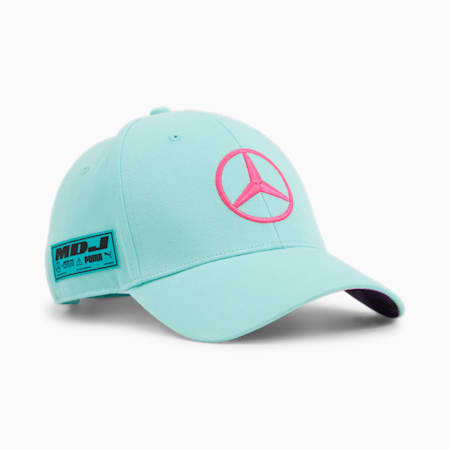 Mercedes-AMG Petronas F1® Team x Mad Dog Jones Russell Baseball Cap, Electric Peppermint-AOP, small-AUS