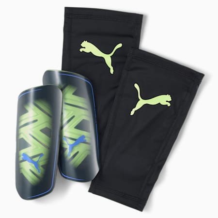 ULTRA Flex Sleeve Shin Guards, Fizzy Light-Parisian Night, small-THA