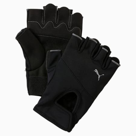 Training Gloves, Puma Black-Puma Silver, small-THA