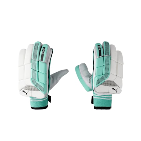EVO 4 Batting Gloves, Green Glimmer, small-IND