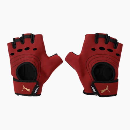 Athletic Unisex Shift Gloves, Intense Red, small-IND