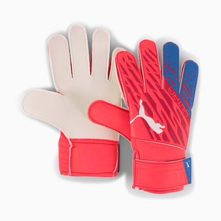 ULTRA Grip 4 RC Goalkeeper Gloves, Sunblaze-Puma White-Bluemazing, small