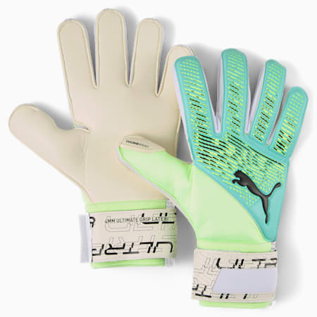 ULTRA Grip 2 RC Goalkeeper Gloves, Electric Peppermint-Fast Yellow, small