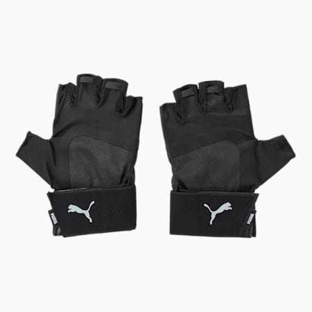 Training Premium Gloves, Puma Black-Gray Violet, small-IND