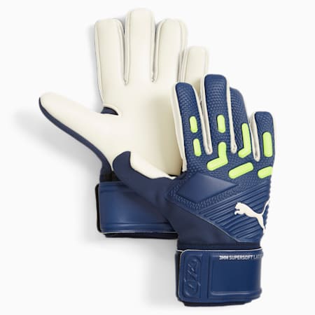 Gants de gardien de football FUTURE Match, Persian Blue-Pro Green, small