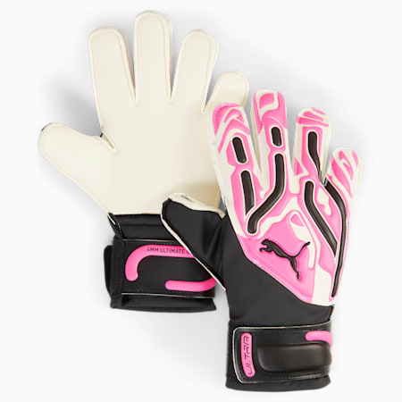 PUMA ULTRA Match Protect Youth Goalkeeper Gloves, Poison Pink-PUMA White-PUMA Black, small