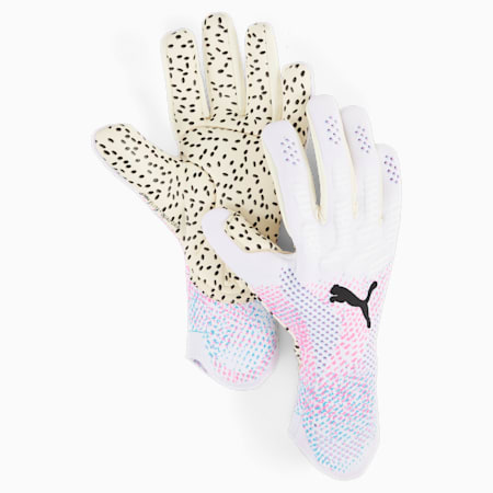 FUTURE Ultimate NC Goalkeeper Gloves, PUMA White-Poison Pink-PUMA Black, small