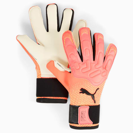 FUTURE Pro Hybrid Goalkeeper Gloves, Sunset Glow-Sun Stream-PUMA Black, small