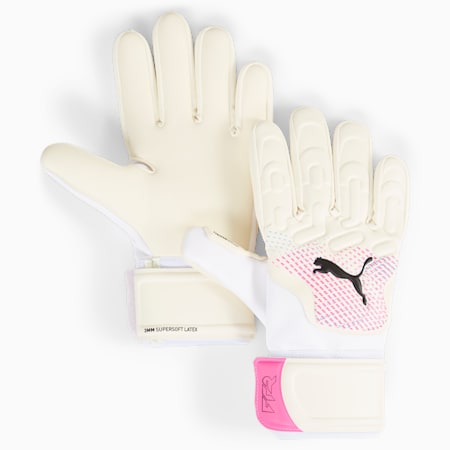 FUTURE Match Goalkeeper Gloves, PUMA White-Poison Pink-PUMA Black, small