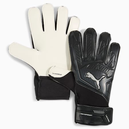 ULTRA PLAY RC Goalkeeper Gloves, PUMA Black-PUMA Silver, small