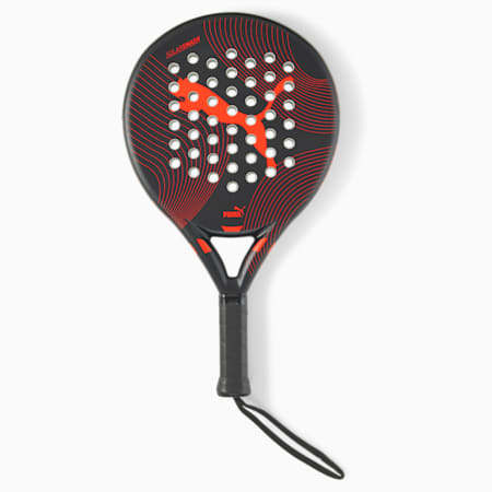 Racchetta da padel SolarSMASH, Puma Black-Cherry Tomato, small