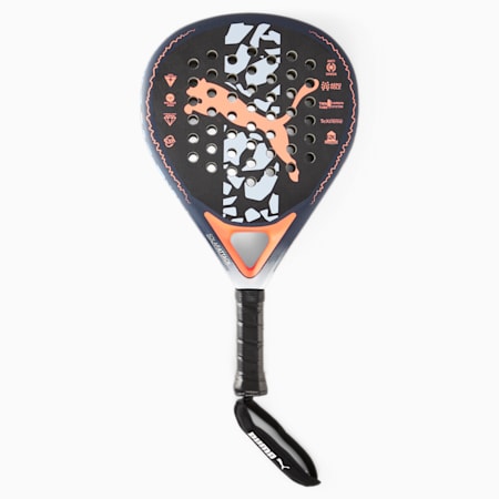 SolarATTACK PWR Padel Racket, New Navy-Ultra Orange-PUMA White-Team Light Blue, small