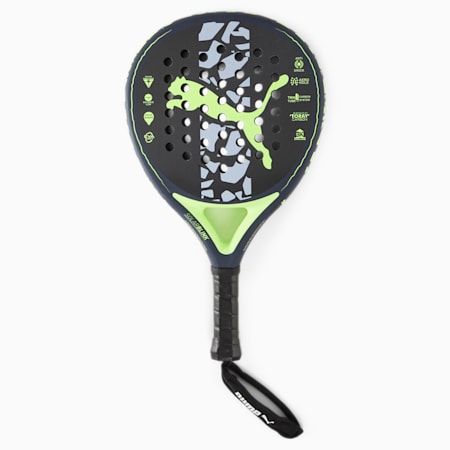 SolarBLINK CRT padelracket, New Navy-Fast Yellow, small