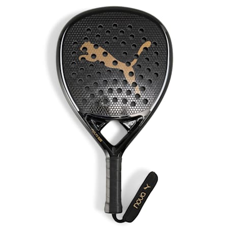 NOVA ELITE HYBRID Padel Racket, PUMA Black-PUMA Gold-PUMA White, small