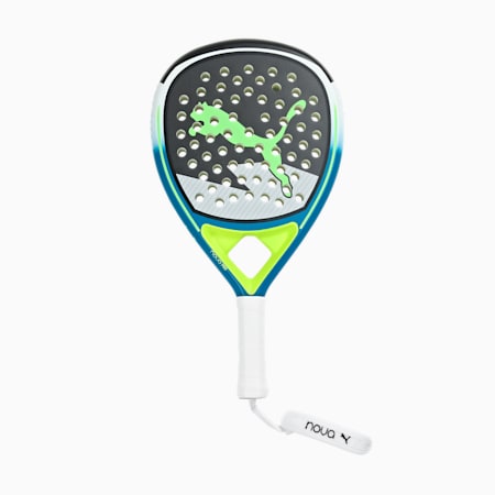 Raquette de padel NOVA Pro HYB, PUMA Black-Glacial Gray-Luminous Blue, small