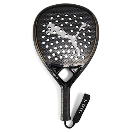 NOVA Padel Pro HYB Racket, PUMA Black-PUMA White-PUMA Gold, small