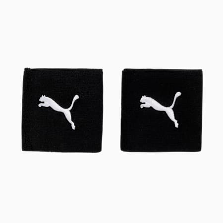 Knitted Cat Wristbands Pack of 2, black-white, small-IND