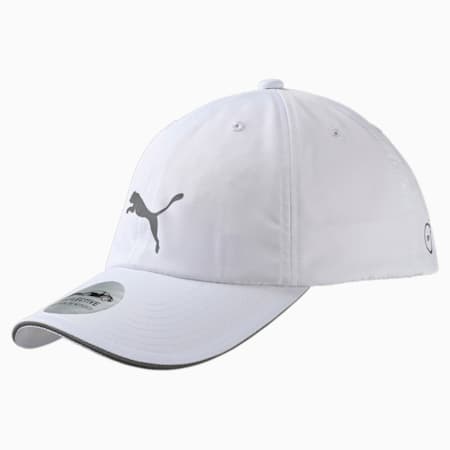 Unisex Running Cap III, white, small-AUS