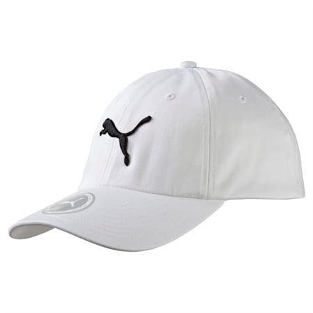 Fundamentals Cap, white-Big Cat, small