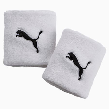 Training Wristbands, Puma White-Puma Black, small-SEA