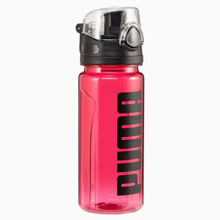 PUMA Training Water Bottle, Garnet Rose, small-THA