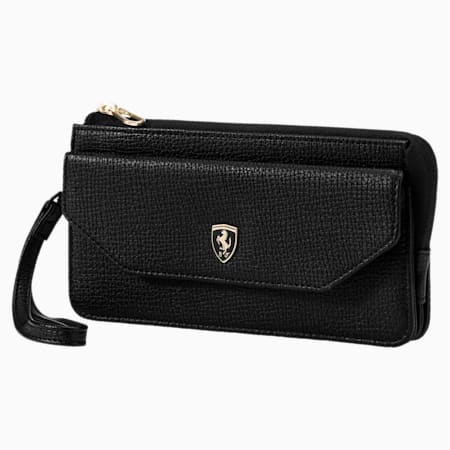 puma ferrari wallet brown