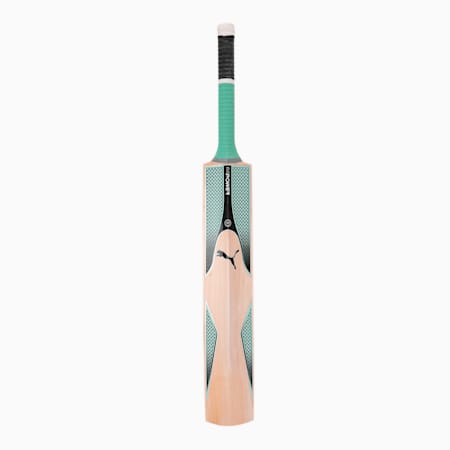 evoPOWER 2.17 SNR bat, Green Glimmer-Puma White, small-IND