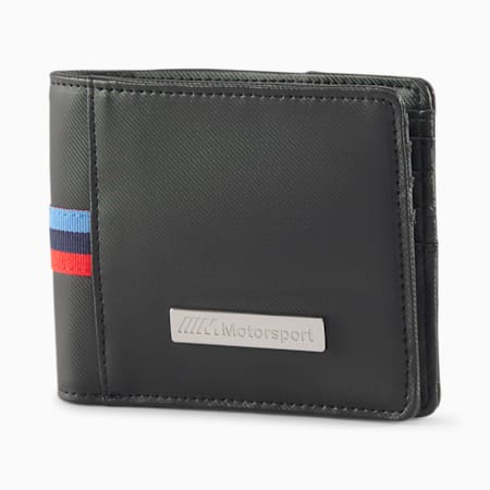 BMW M Motorsport Lifestyle Wallet, Puma Black, small-THA
