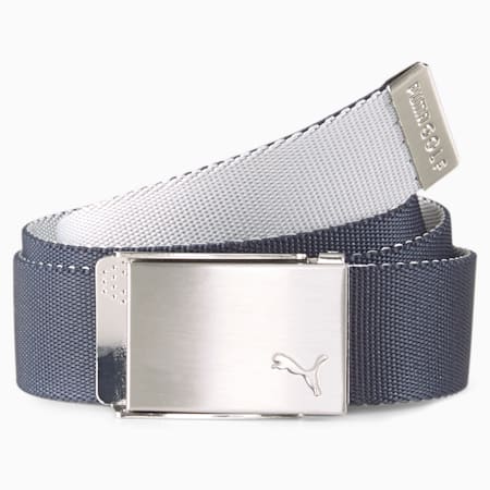 Ceinture de golf type sangle réversible homme, Navy Blazer, small