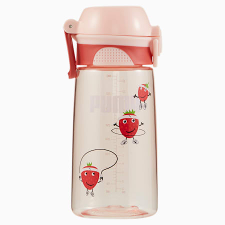 Fruits Kids' Water Bottle, Chalk Pink, small-PHL