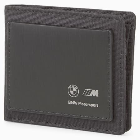 BMW Motorsport Small Unisex Wallet, Puma Black, small-IND