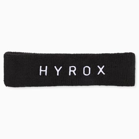 PUMA x HYROX Headband, Puma Black, small