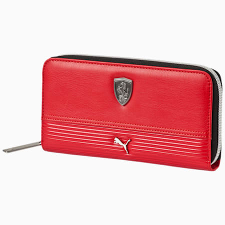 Ferrari Wallet, rosso corsa, small-SEA