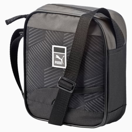 Sole Portable Shoulder Bag, black-football graphic, small-SEA