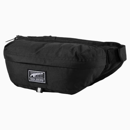 Academy Waist Bag, Puma Black, small-PHL