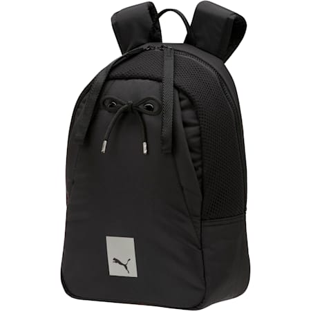 black and white puma backpack