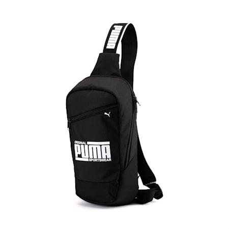 กระเป๋าเป้คาดลำตัว PUMA, Puma Black, small-THA